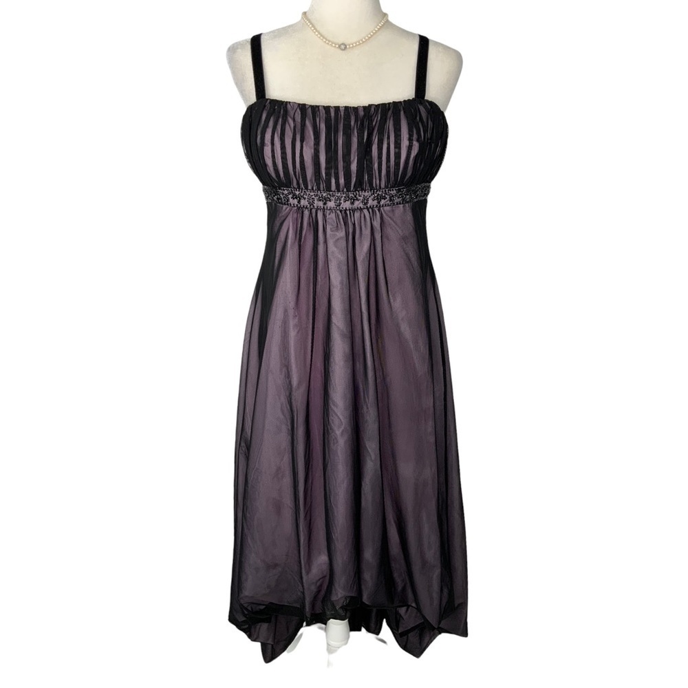 Nicole by Nicole Miller Purple Prom Dress